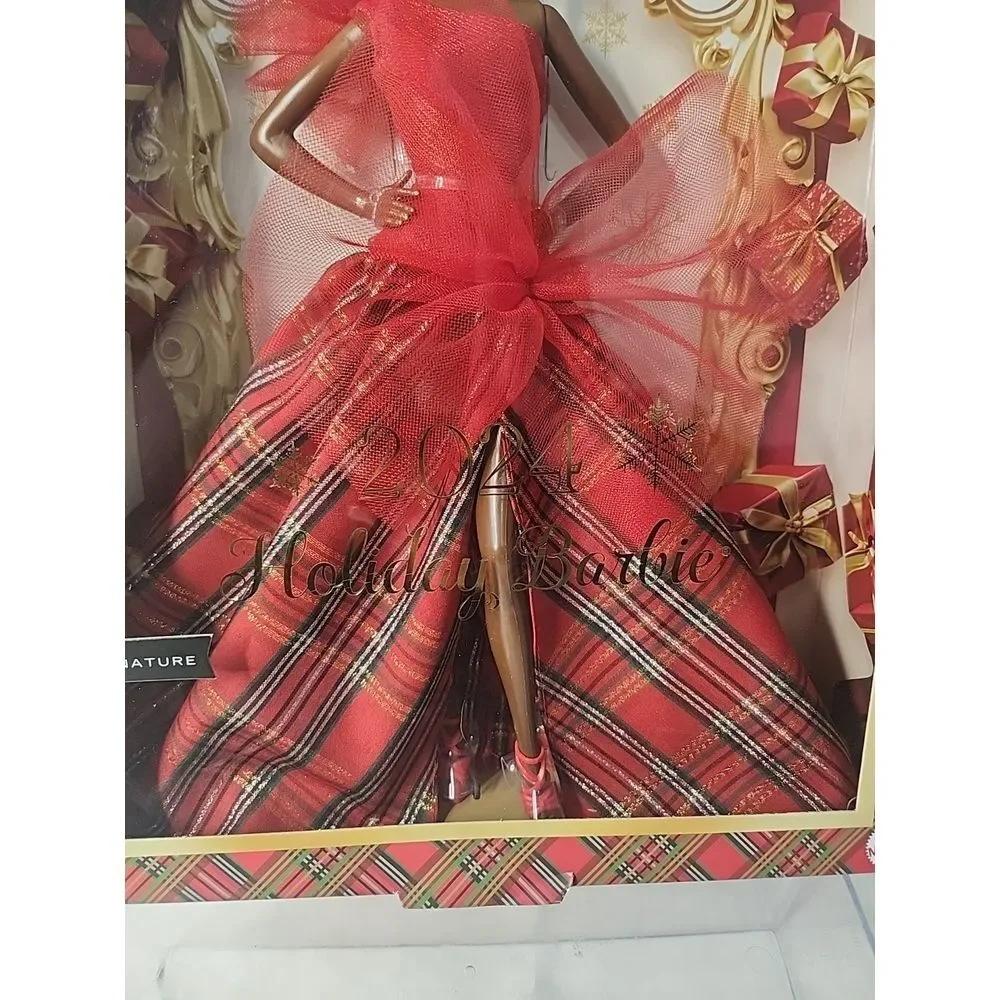 Barbie Signature‎ 2024 Holiday African American Doll Collector NEW IN BOX